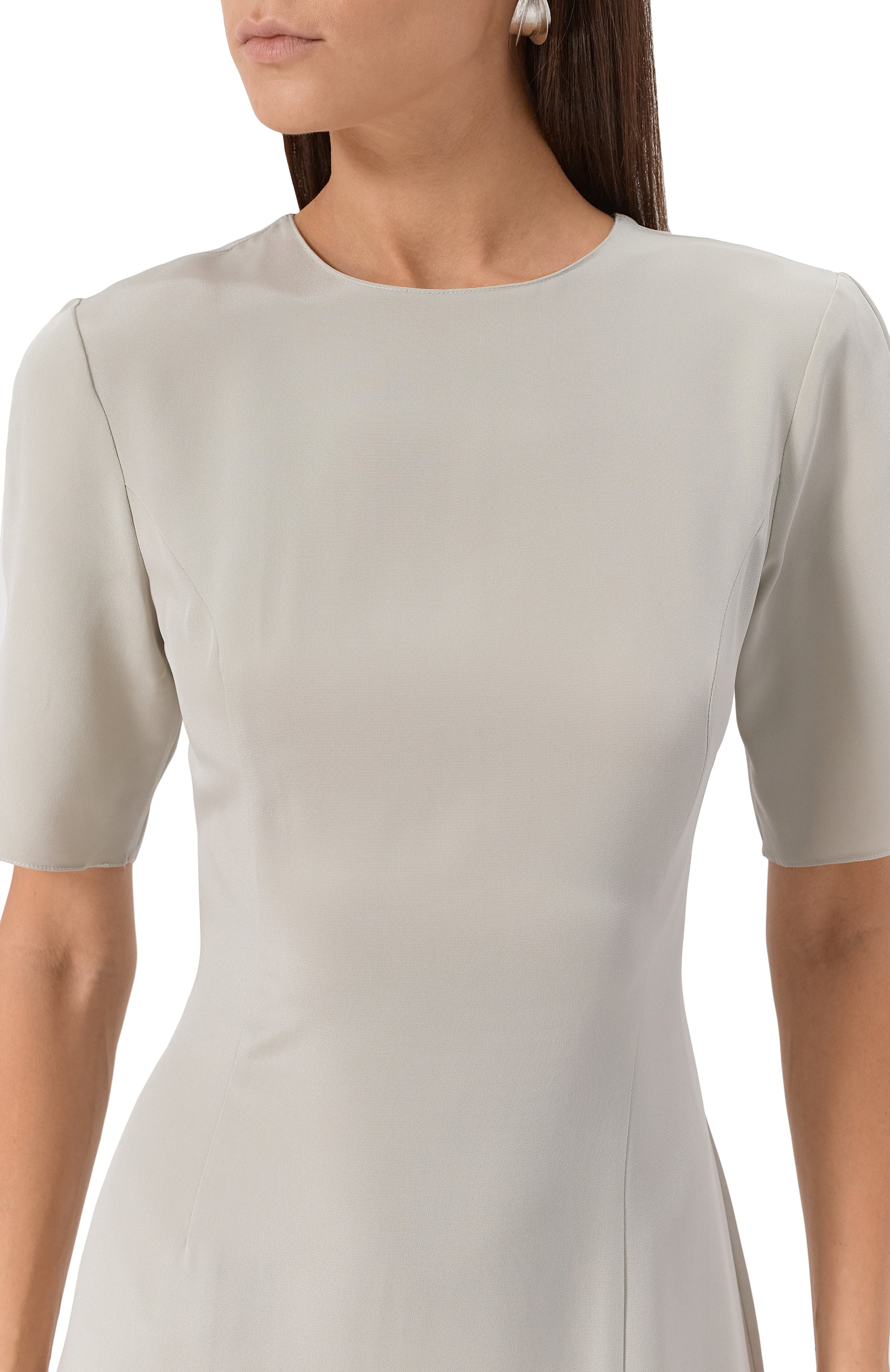 Шелковое платье 12 STOREEZ, арт. 132618, фото 5