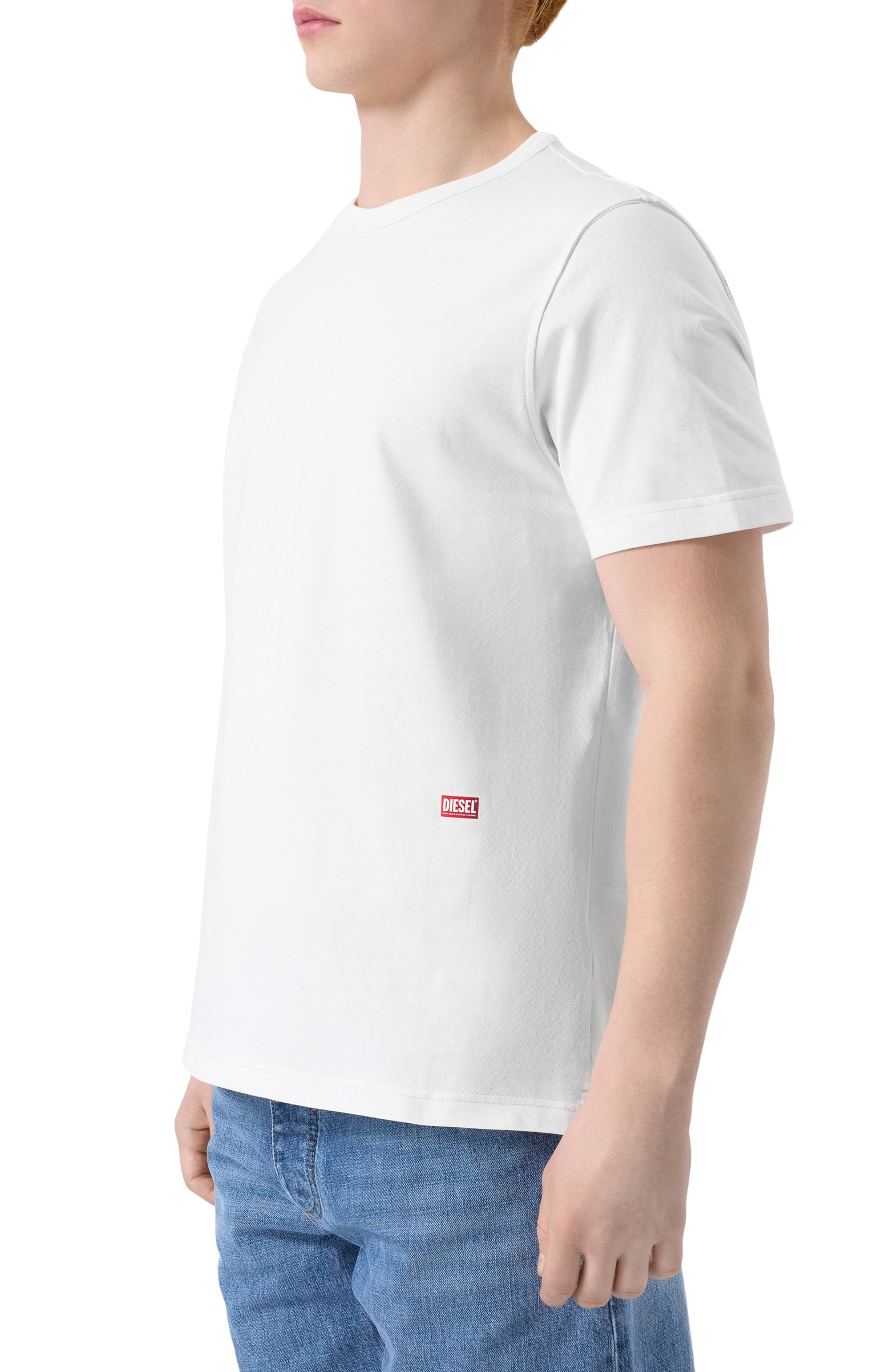 Хлопковая футболка DIESEL, арт. A16514/0AKAK, фото 3