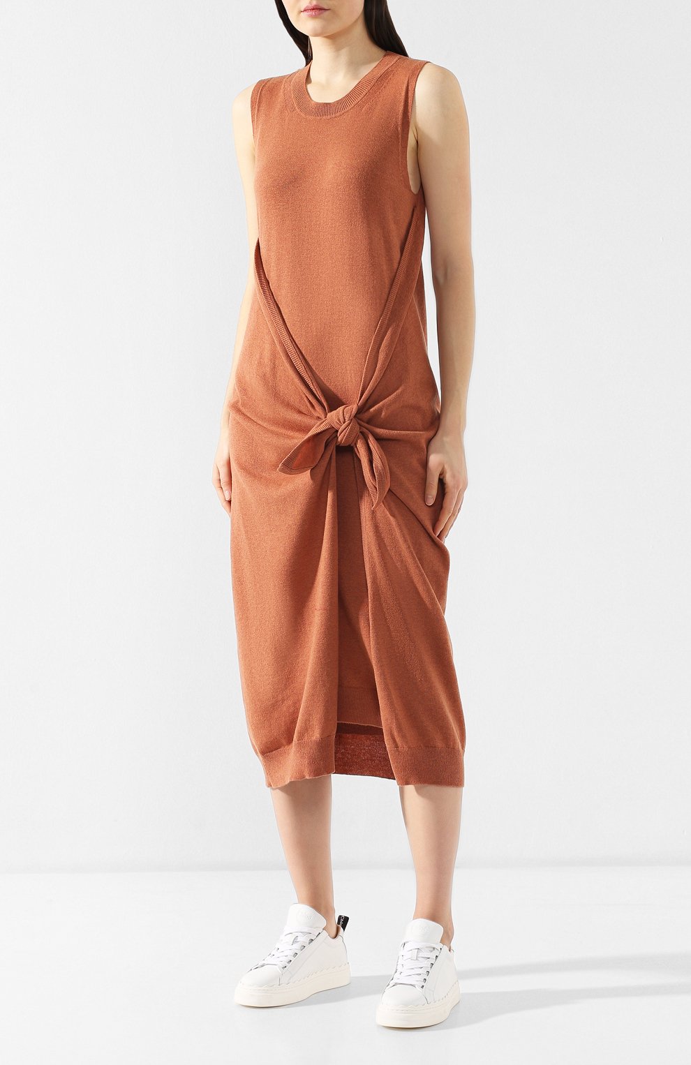 Платье из смеси шерсти и хлопка SEE BY CHLOÉ, арт. CHS19SMR05530, фото 3