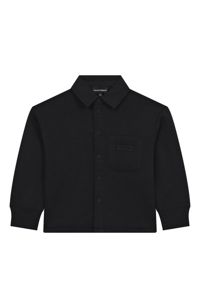 Хлопковая куртка-рубашка EMPORIO ARMANI, арт. EB000462/AF16392