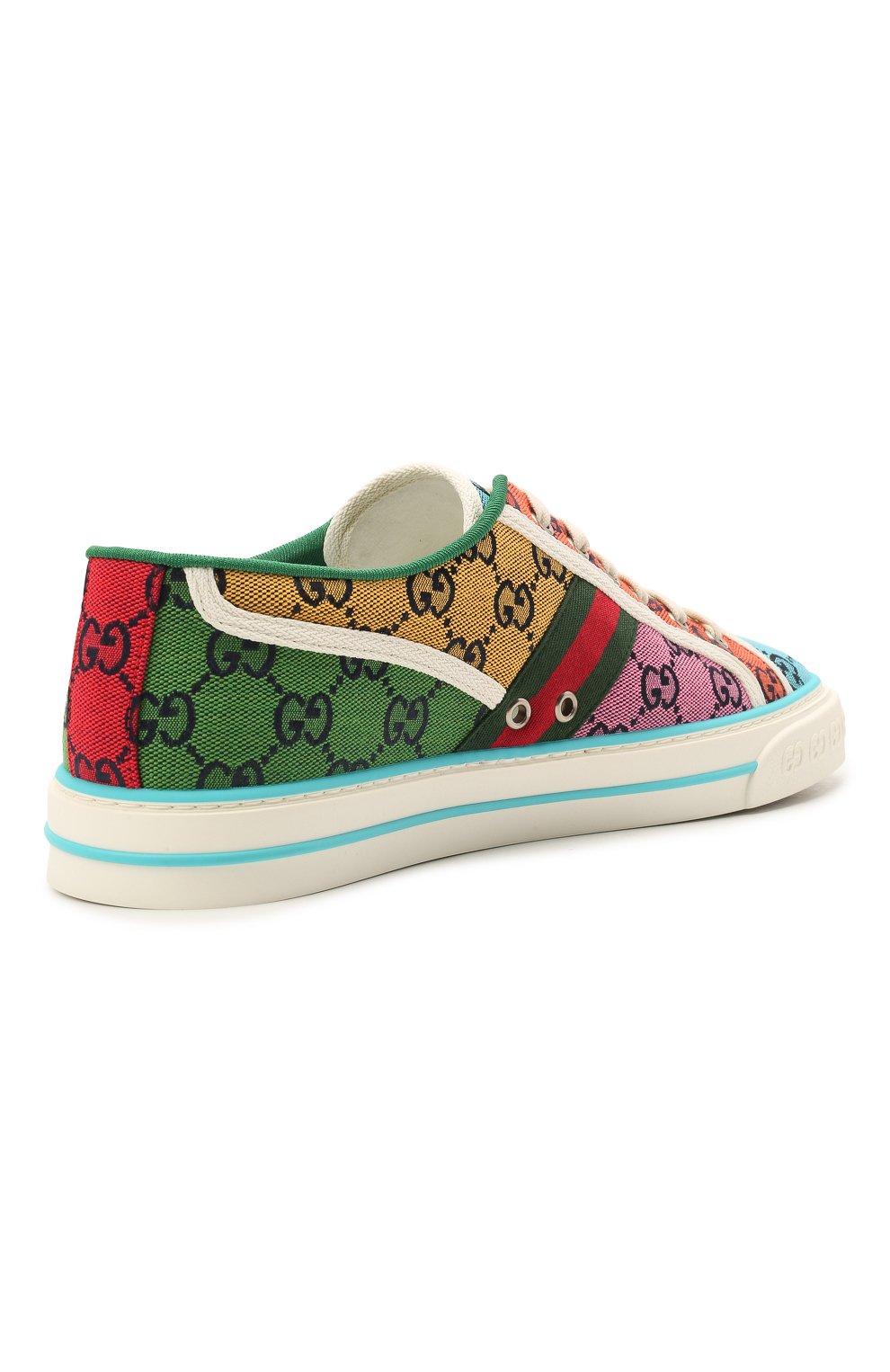 Текстильные кеды tennis 1977 gg multicolor GUCCI, арт. 663657/2UZ60, фото 4