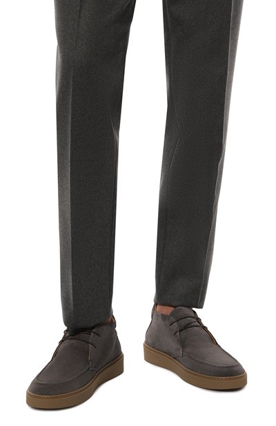 Замшевые дезерты CAMERLENGO, арт. 16642/ANTRACITE, фото 3