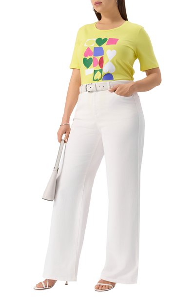 Джинсы MARINA SPORT белого цвета по цене 28300 руб., арт. CESENA, фото 2 Джинсы MARINA SPORT, арт. CESENA, фото 2