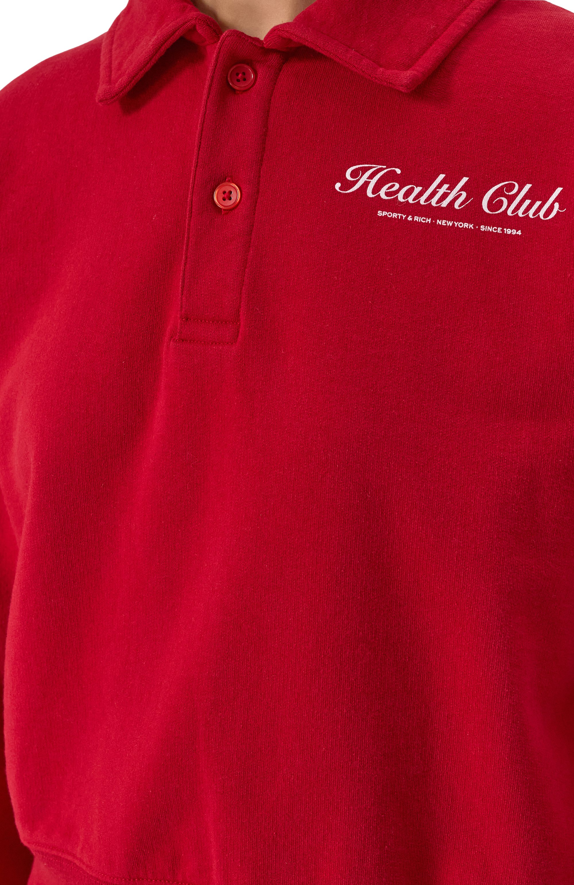 Хлопковое поло SPORTY AND RICH, арт. ST072508035RE07, фото 5
