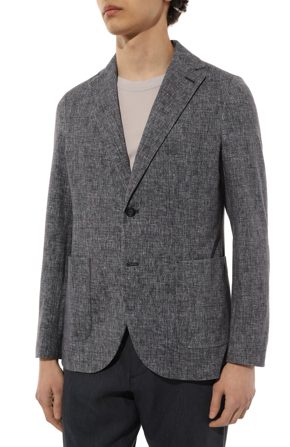 Хлопковый пиджак CIRCOLO 1901, арт. CN3950MP, фото 3