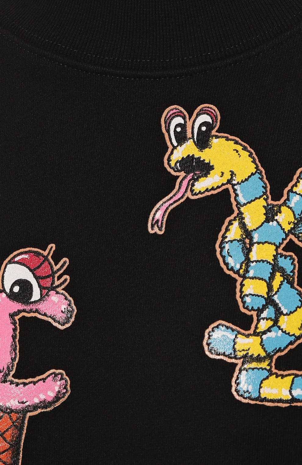 Хлопковый свитшот DOMREBEL черного цвета по цене 31150 руб., арт. LUXURY/SWEATSHIRT, фото 5 Хлопковый свитшот DOMREBEL, арт. LUXURY/SWEATSHIRT, фото 5