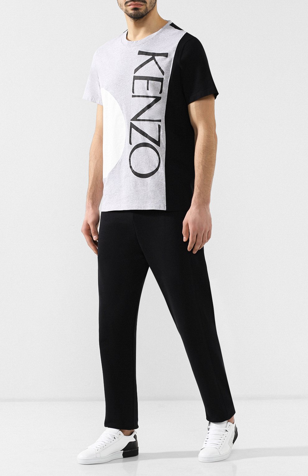 Кожаные кеды tennix KENZO, арт. F955SN128L50, фото 2