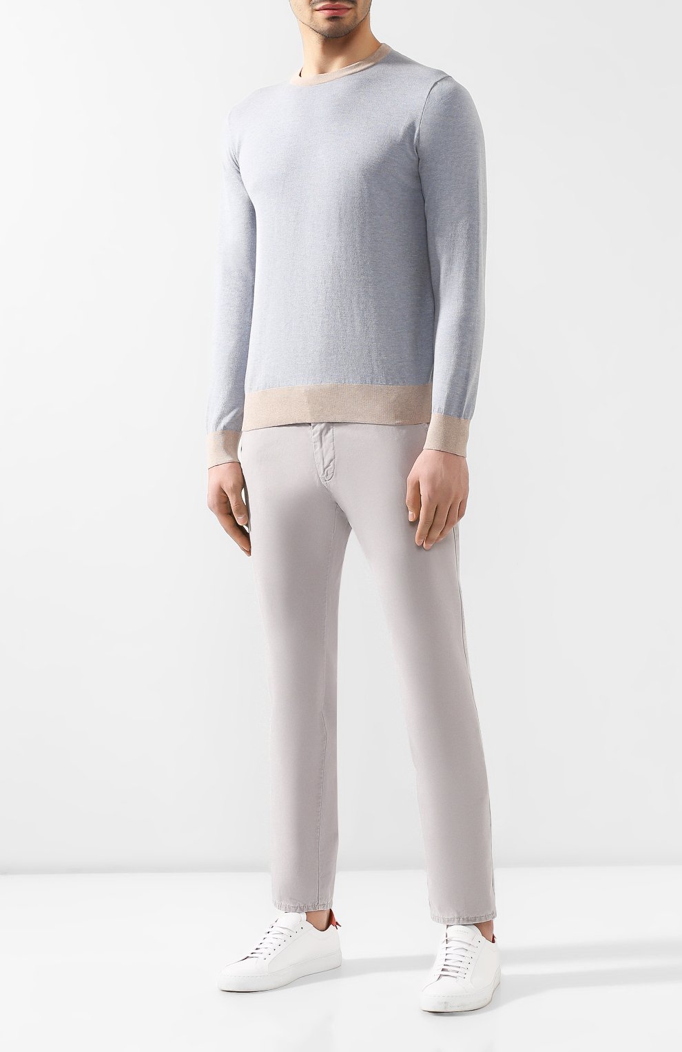 Хлопковый джемпер FIORONI, арт. M18203A1, фото 2