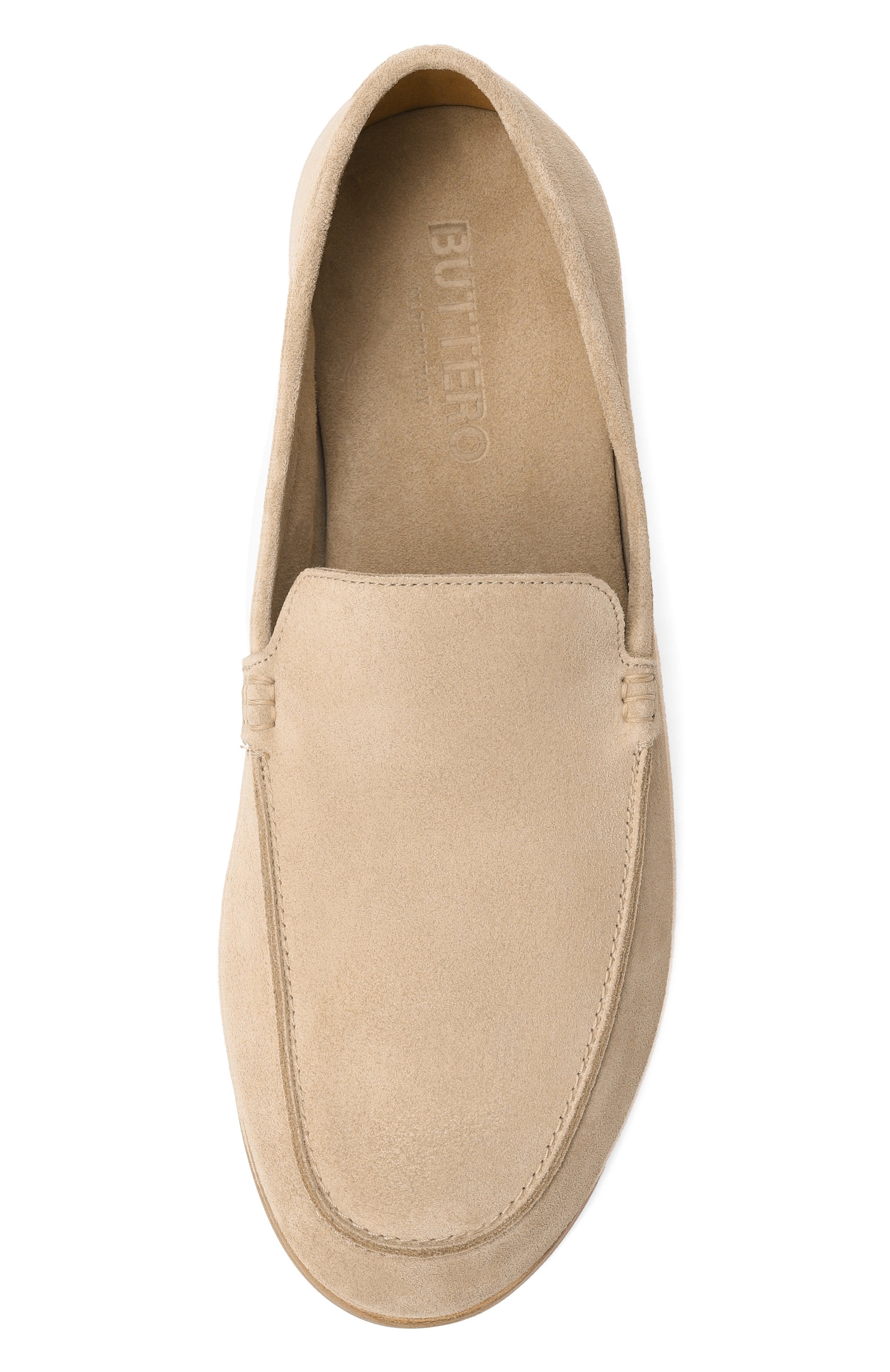 Замшевые лоферы BUTTERO, арт. B11900G0RH-UG, фото 5