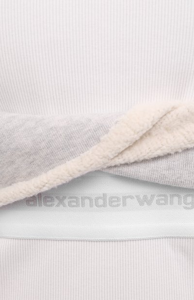 Платье ALEXANDERWANG.T серого цвета по цене 45150 руб., арт. 4CC2216125, фото 5 Платье ALEXANDERWANG.T, арт. 4CC2216125, фото 5