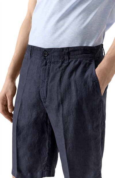 Льняные шорты 120% LINO, арт. 32ALIM2137/0253/S00, фото 5