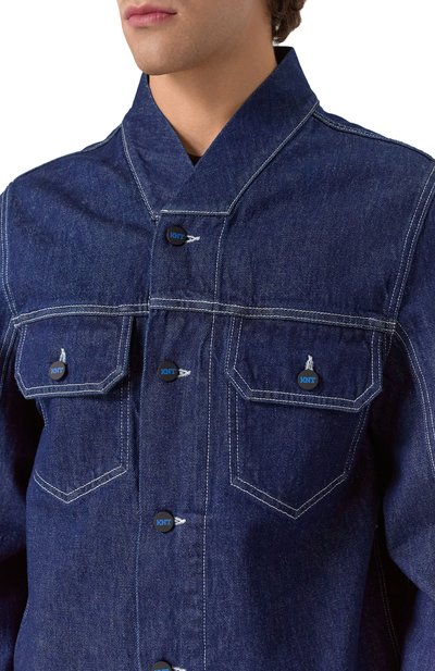 Джинсовая куртка KITON, арт. UGK103K0754F01, фото 5