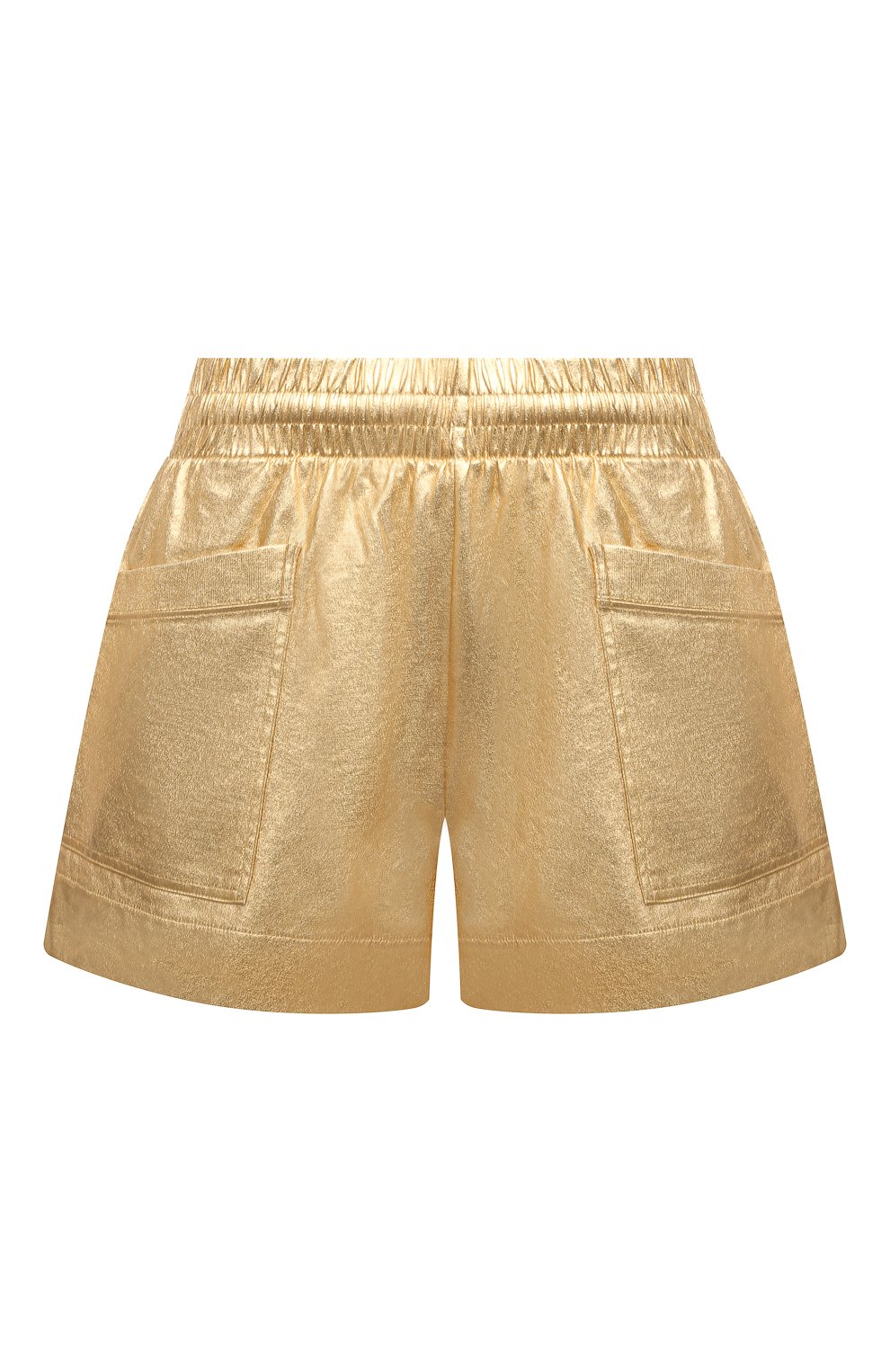 Хлопковые шорты DRIES VAN NOTEN золотого цвета по цене 21900 руб., арт. 211-11120-2624, фото 1 Хлопковые шорты DRIES VAN NOTEN, арт. 211-11120-2624, фото 1