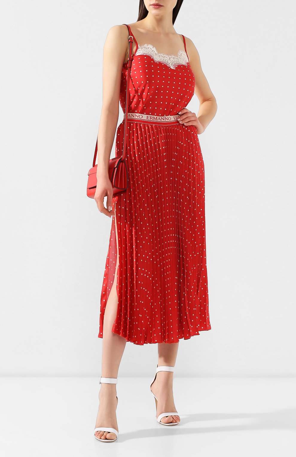 Юбка-миди в горох ERMANNO ERMANNO SCERVINO, арт. 44 T GN24 FPP, фото 2