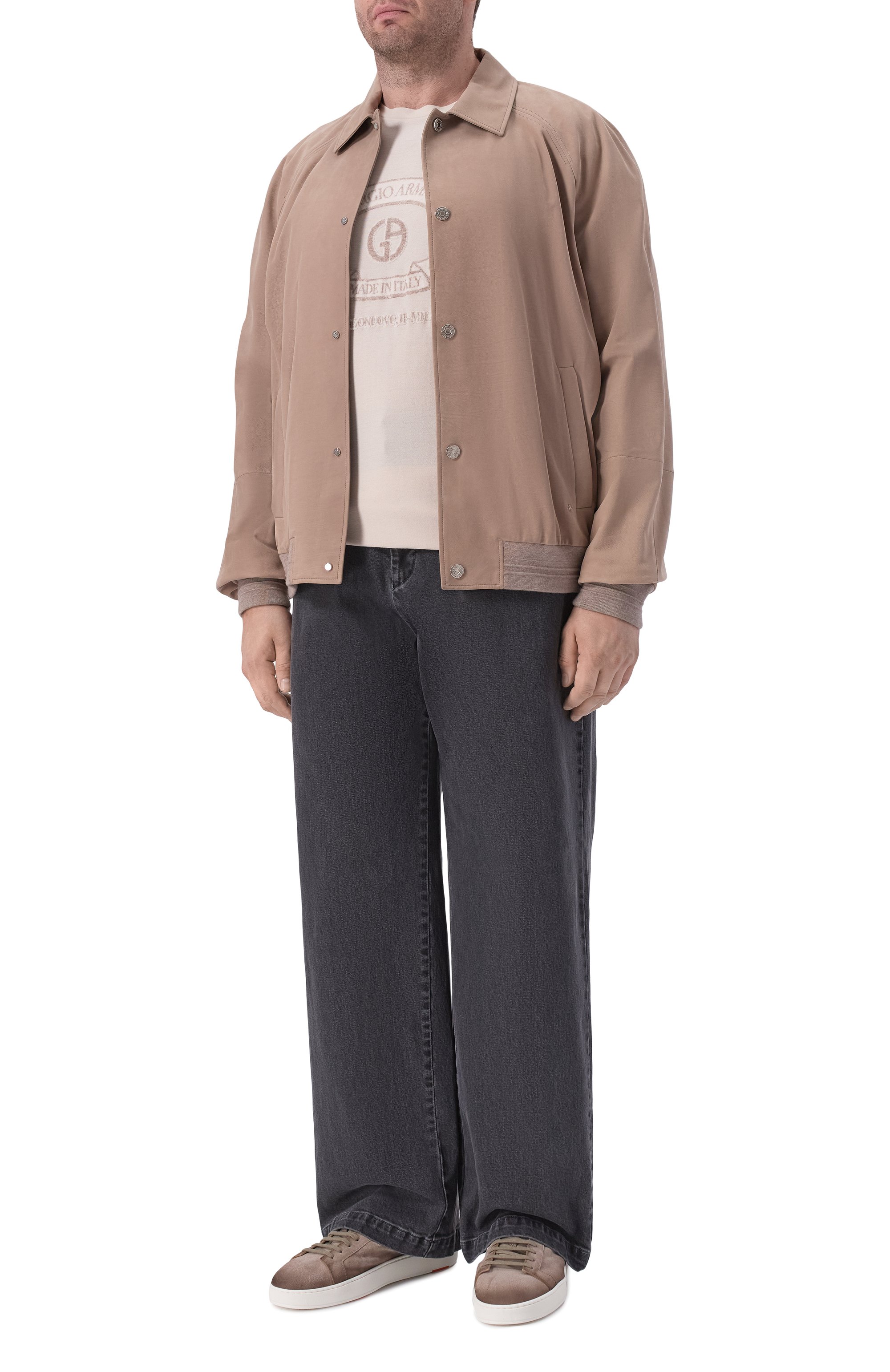 Джинсы EMPORIO ARMANI темно-серого цвета по цене 47050 руб., арт. EM004163/AF23101, фото 2 Джинсы EMPORIO ARMANI, арт. EM004163/AF23101, фото 2