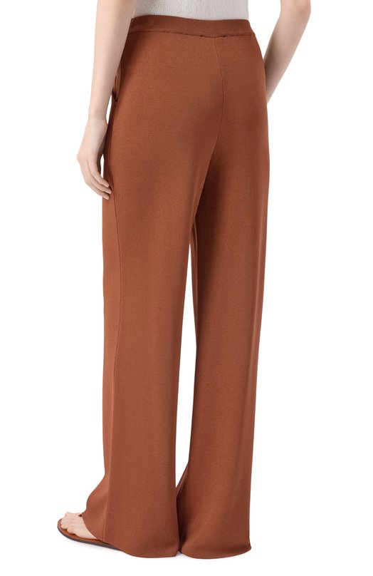 Брюки из вискозы Gran Sasso 57217/27817 Коричневый  57217/27817 Фото 4