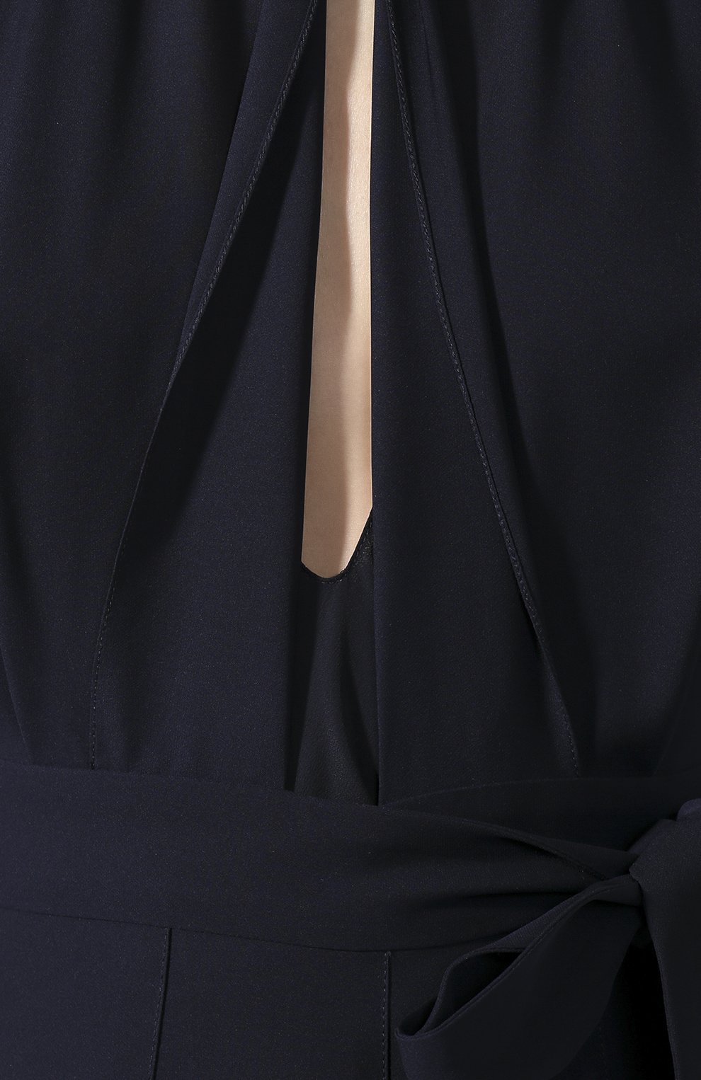 Шелковое платье ROLAND MOURET синего цвета по цене 195000 руб., арт. SS20/S0944/F5073, фото 5 Шелковое платье ROLAND MOURET, арт. SS20/S0944/F5073, фото 5