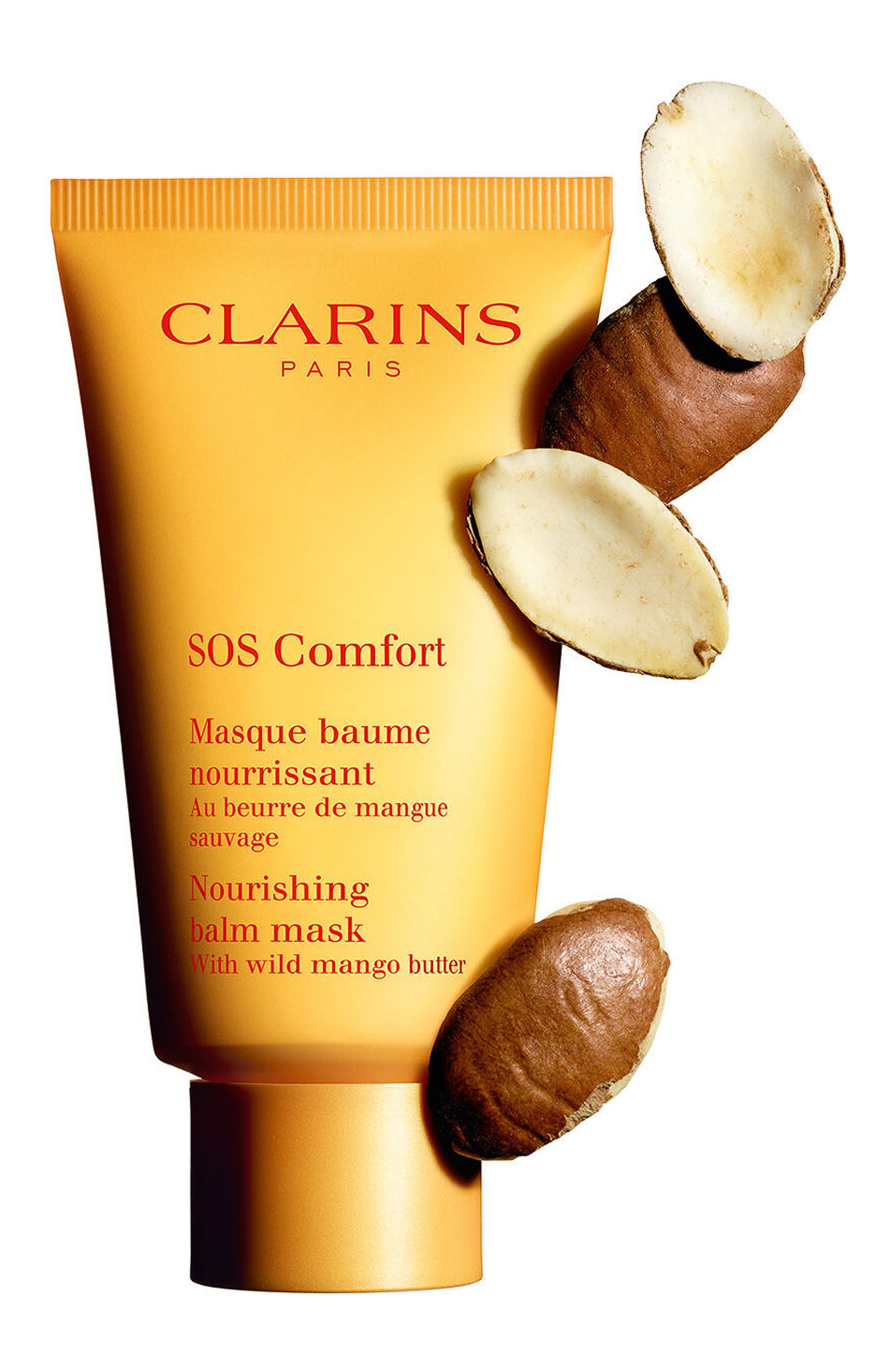 Питательная маска с маслом манго sos comfort (75ml) CLARINS бесцветного цвета по цене 4650 руб., арт. 80095461, фото 6 Питательная маска с маслом манго sos comfort (75ml) CLARINS, арт. 80095461, фото 6