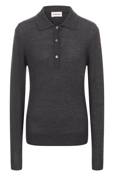 Женский поло из шерсти и шелка P.A.R.O.S.H., арт. LINFA25W-D540831
