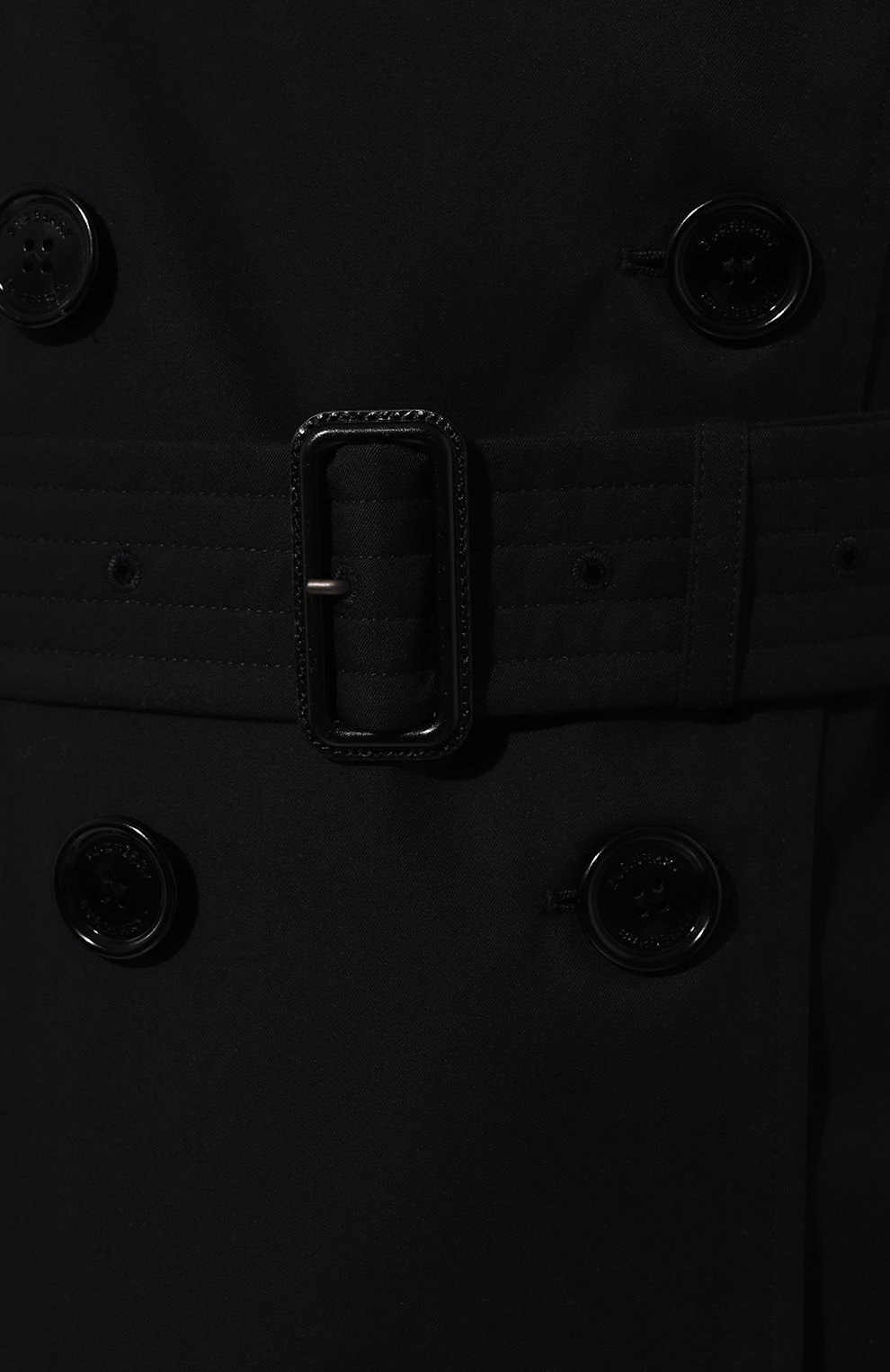 Хлопковый тренч BURBERRY черного цвета по цене 290500 руб., арт. 8045775, фото 5 Хлопковый тренч BURBERRY, арт. 8045775, фото 5