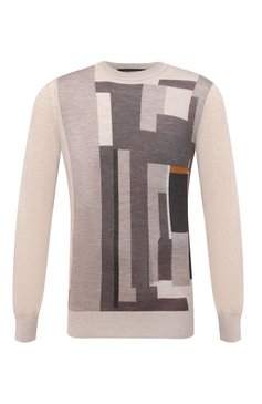 Джемпер из шерсти и шелка ZEGNA, арт. UVF99/110, фото 1
