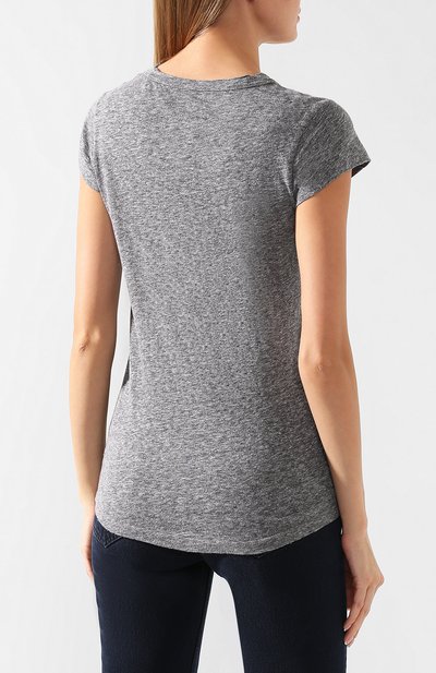 Футболка из смеси хлопка и вискозы ZADIG AND VOLTAIRE, арт. SHTP1810F, фото 4