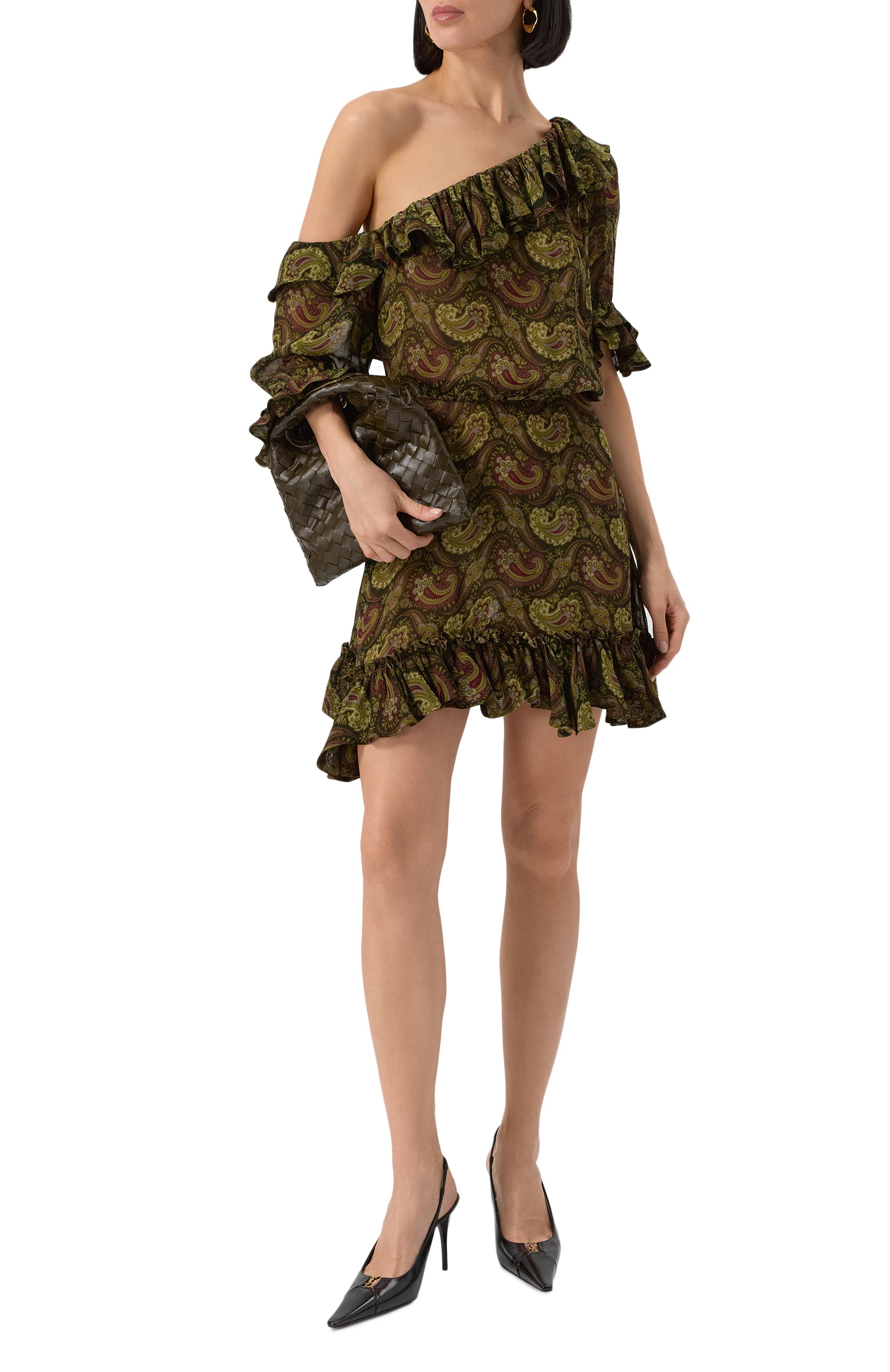 Кожаные туфли babylone breteuil 90 SAINT LAURENT черного цвета по цене 127500 руб., арт. 806685/AAESX, фото 2 Кожаные туфли babylone breteuil 90 SAINT LAURENT, арт. 806685/AAESX, фото 2