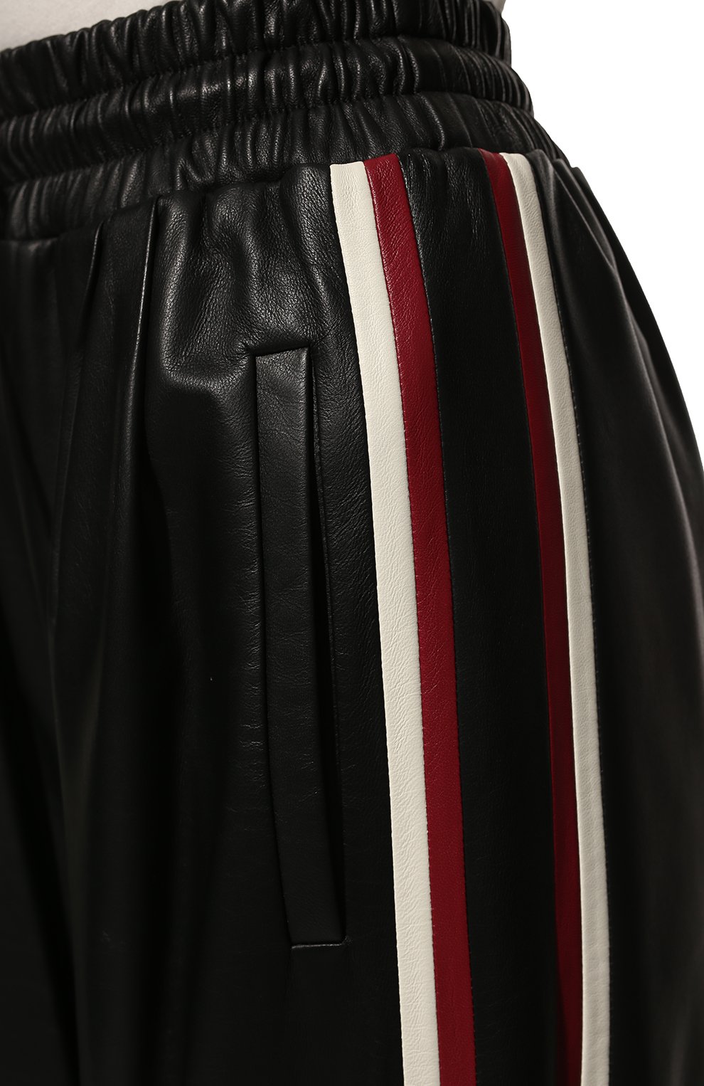 Кожаные джоггеры MIU MIU, арт. MPP325-FLY-F0002, фото 5