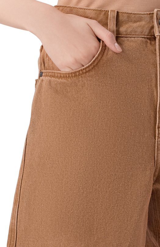 Джинсовые шорты Flared 12 STOREEZ 136370 Коричневый  136370 Фото 5