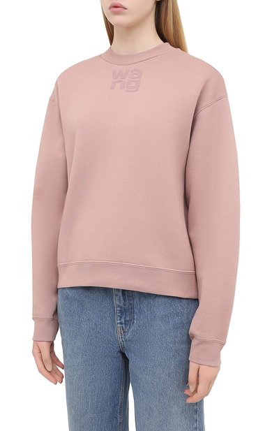 Хлопковый свитшот ALEXANDERWANG.T, арт. 4CC1201157, фото 3