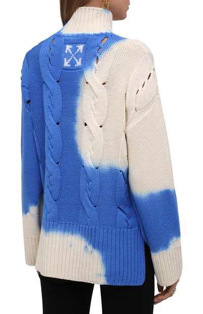 Шерстяной свитер OFF-WHITE, арт. 0WHF021F21KNI002, фото 4