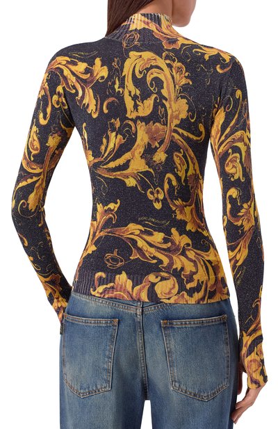 Водолазка из вискозы VERSACE JEANS COUTURE, арт. 79HAFM04/CMN04, фото 4