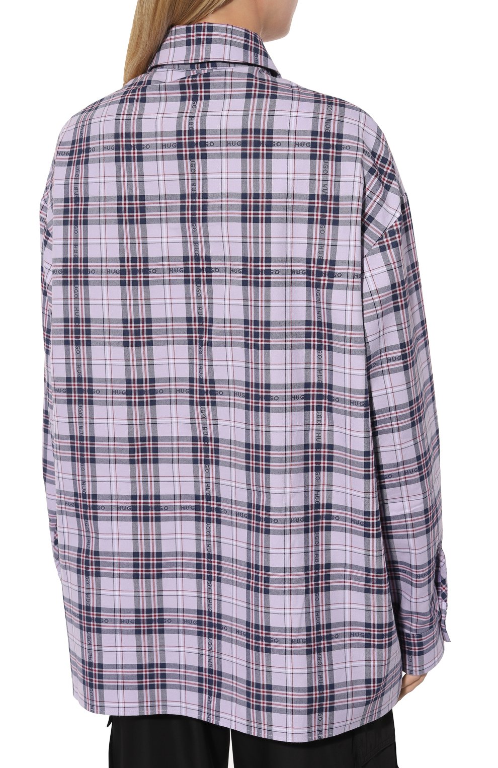 Хлопковая рубашка HUGO, арт. 50494641, фото 4