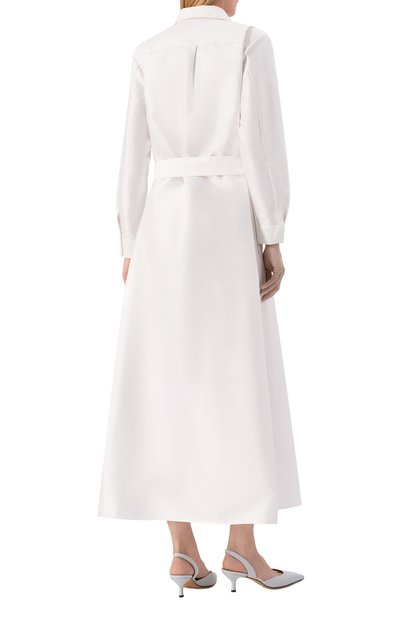 Платье из хлопка и шелка KITON, арт. D61321K09R19, фото 3