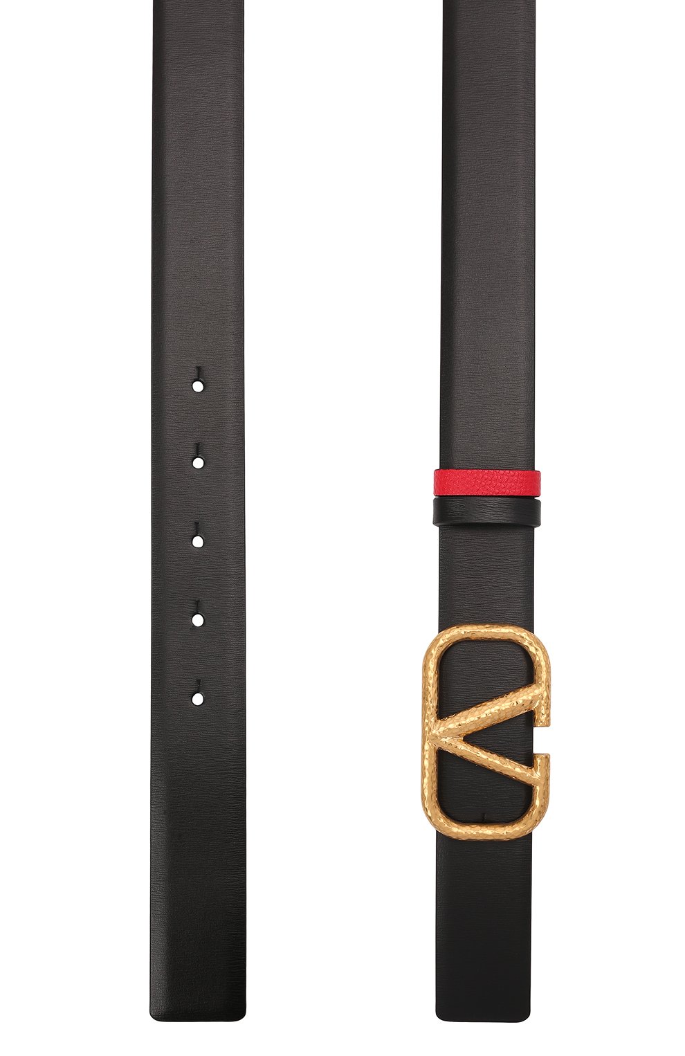 Двусторонний ремень vlogo signature VALENTINO черного цвета по цене 65450 руб., арт. WW0T0T15/TAL, фото 4 Двусторонний ремень vlogo signature VALENTINO, арт. WW0T0T15/TAL, фото 4