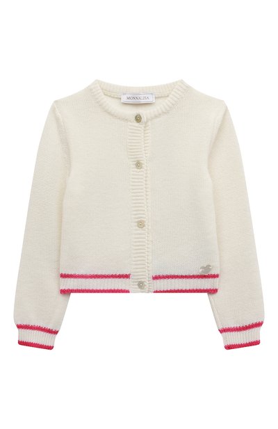 Шерстяной кардиган MONNALISA, арт. 370800, фото 1