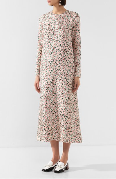 Шелковое платье MARNI, арт. ABMA0062A3/TSF29, фото 3