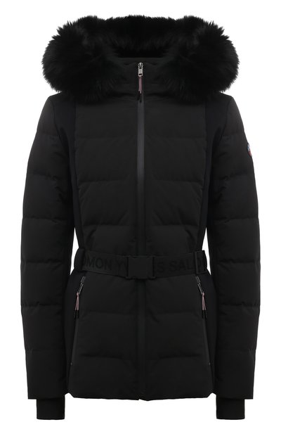 Женский пуховик с отделкой из меха песца YVES SALOMON, арт. 24WKV90264T20G_SET