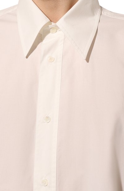 Хлопковая рубашка MM6, арт. S52DL0230/S47294, фото 5