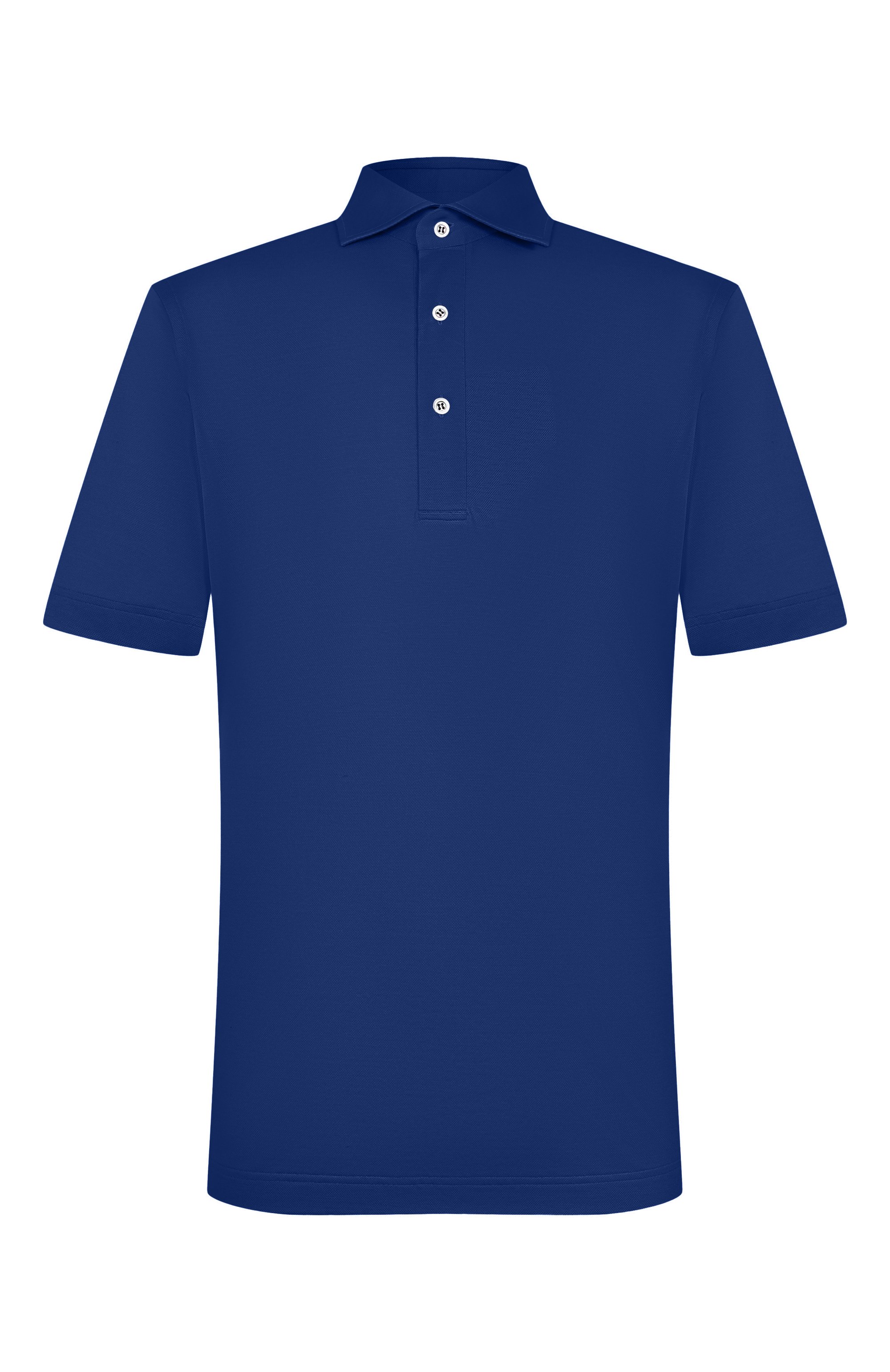 Хлопковое поло MVST темно-синего цвета по цене 57900 руб., арт. M26.CSM.H402/1626, фото 1 Хлопковое поло MVST, арт. M26.CSM.H402/1626, фото 1