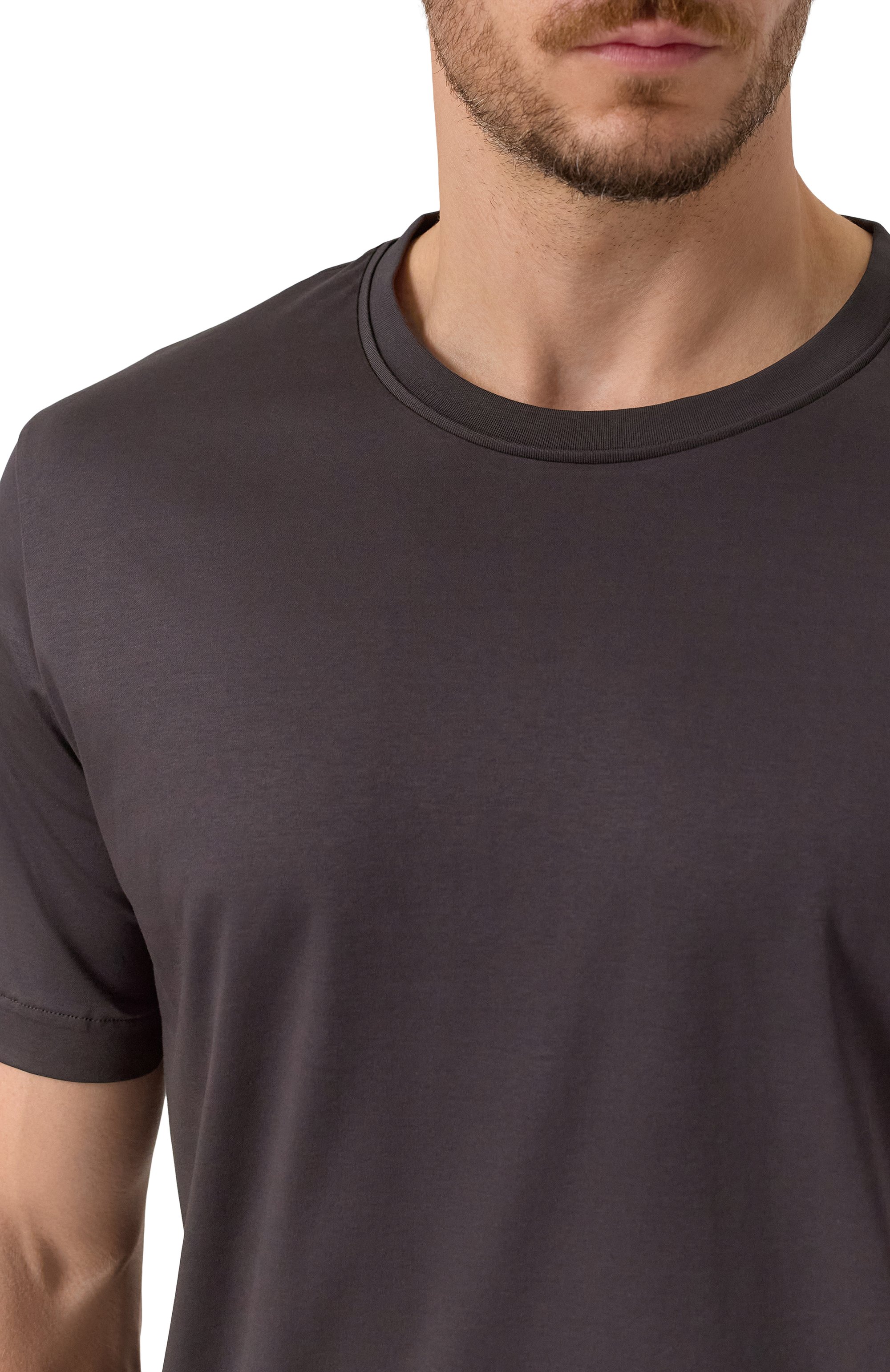 Хлопковая футболка ZIMMERLI, арт. 286-43110, фото 5