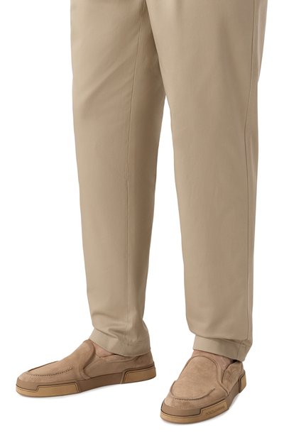 Замшевые слипоны DOLCE & GABBANA, арт. A50732/AT441, фото 3