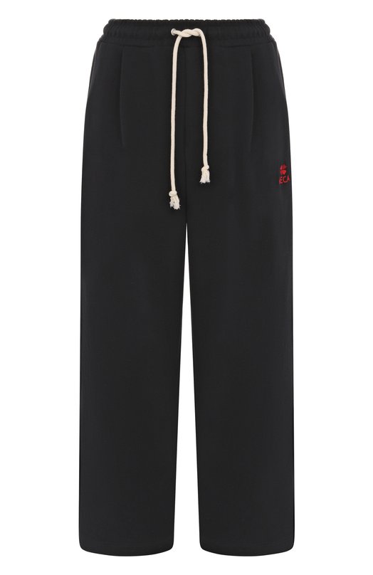 Хлопковые брюки AECA WHITE AWCMFWBDBPLSO001C0.BLACK (S) Чёрный AWCMFWBDBPLSO001C0.BLACK (S)