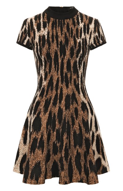 Женское платье из вискозы BALMAIN, арт. FF1R7410/KI78