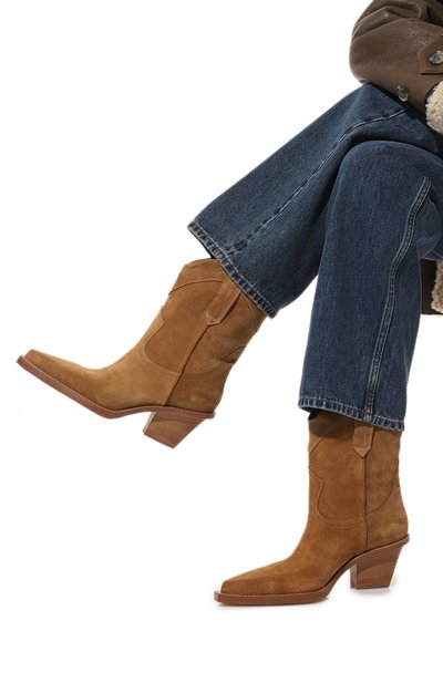 Замшевые казаки dakota 60 PARIS TEXAS, арт. PX972/XV003, фото 3