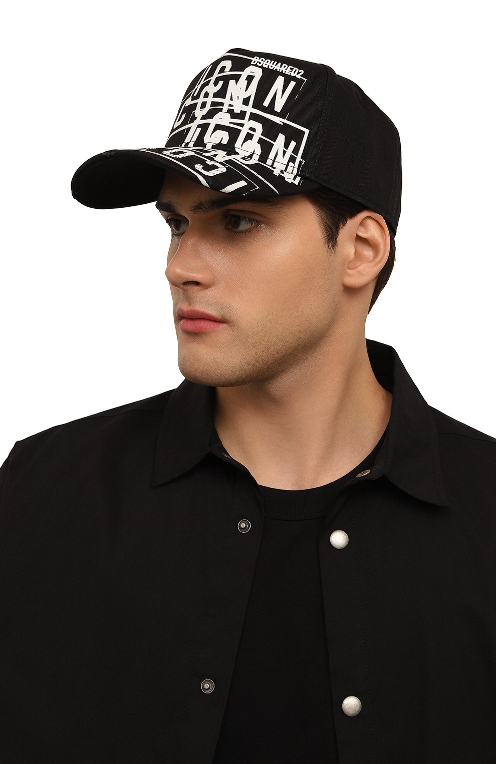 Хлопковая бейсболка icon DSQUARED2, арт. BCM0789, фото 2