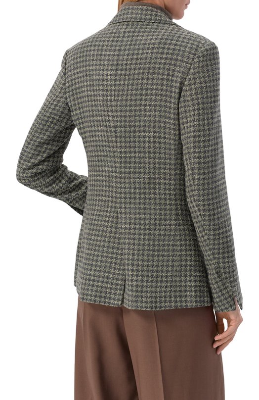 Жакет из шерсти и шелка MVST SDG601/S0730307 Зелёный  SDG601/S0730307 Фото 4