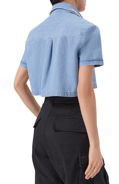 Джинсовая рубашка PHILIPP PLEIN, арт. SAFC WDP0079 PDE039N, фото 4