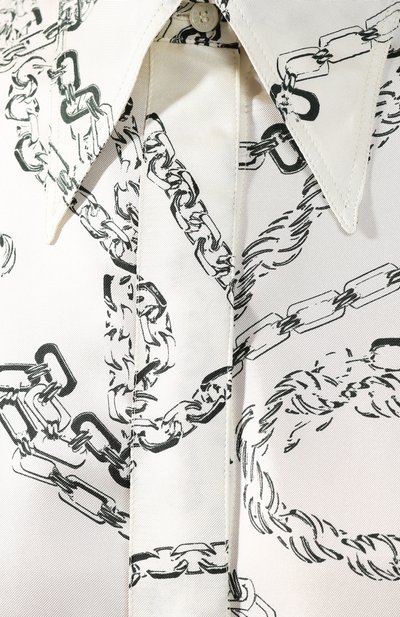 Шелковая рубашка VICTORIA BECKHAM, арт. SH SLM 11105C, фото 5