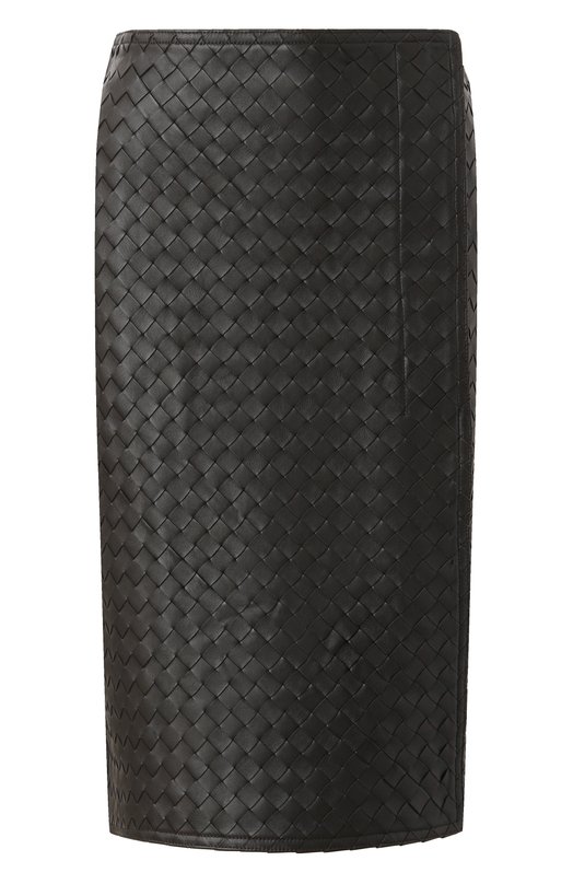 Кожаная юбка Bottega Veneta 795891/V2JG0 Коричневый 795891/V2JG0